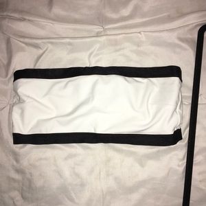 White swim tube top from forever 21